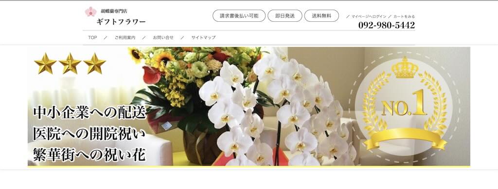 胡蝶蘭専門店ギフトフラワー